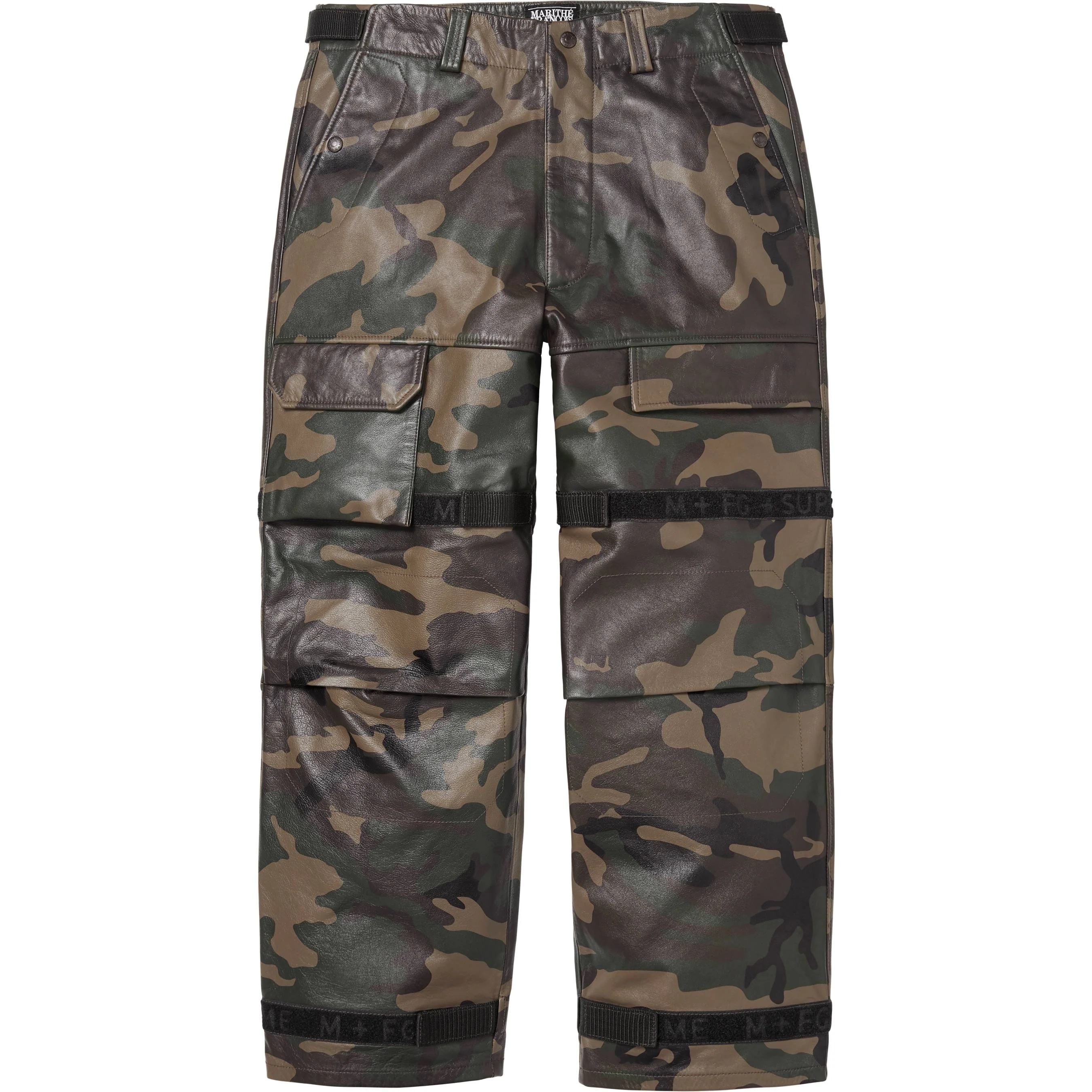 Supreme®/Marithé + François Girbaud Shuttle Tape Leather Cargo Pant view 10